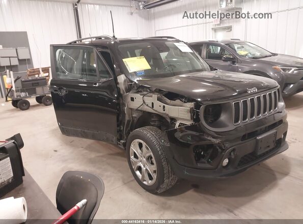 ZACNJDD17NPN67169 2022 JEEP RENEGADE Черный Передняя правая четверть