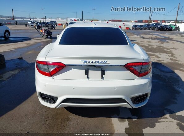 ZAM45VLA3J0255887 2018 MASERATI GRANTURISM White 