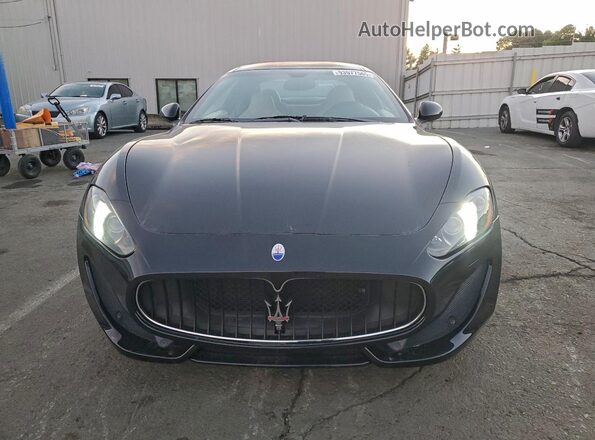ZAM45VLA4G0174101 2016 MASERATI GRANTURISM Black Vista frontal