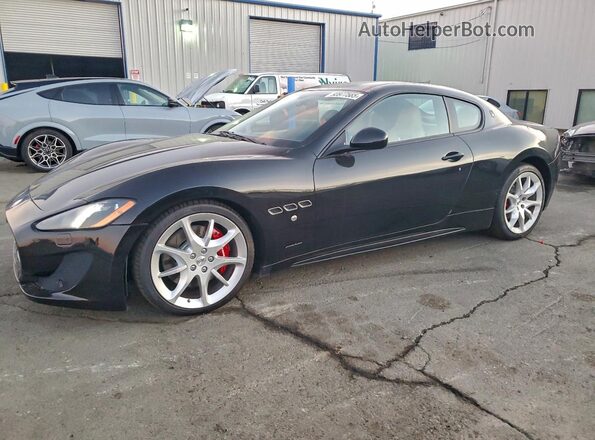 ZAM45VLA4G0174101 2016 MASERATI GRANTURISM Black Vista tres cuartos delantera izquierda