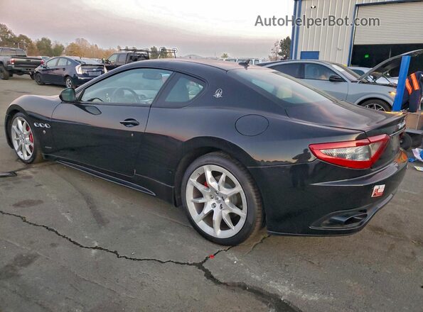 ZAM45VLA4G0174101 2016 MASERATI GRANTURISM Black Trasero izquierdo