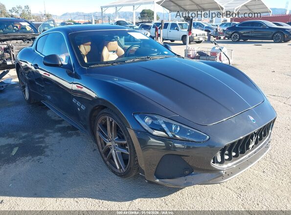 ZAM45VLA4J0271208 2018 MASERATI GRANTURISM Black Передня права чверть