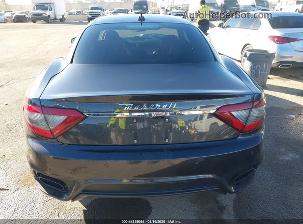 ZAM45VLA4J0271208 2018 MASERATI GRANTURISM Black 
