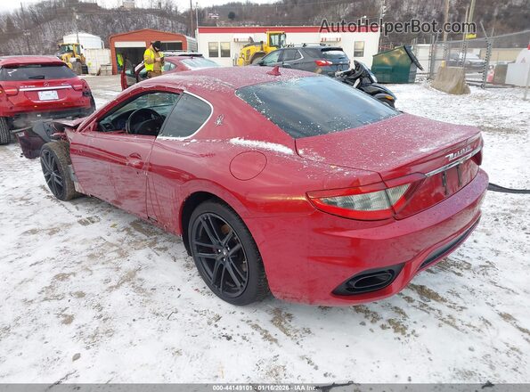 ZAM45VLAXJ0265719 2018 MASERATI GRANTURISM Red Tył lewy