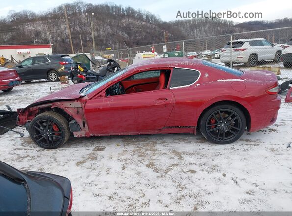 ZAM45VLAXJ0265719 2018 MASERATI GRANTURISM Red 