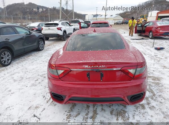 ZAM45VLAXJ0265719 2018 MASERATI GRANTURISM Red 