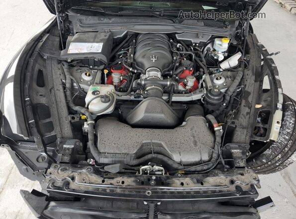 ZAM45VMA8J0280234 2018 MASERATI GRANTURISM Black უკანა სალონის ხედი