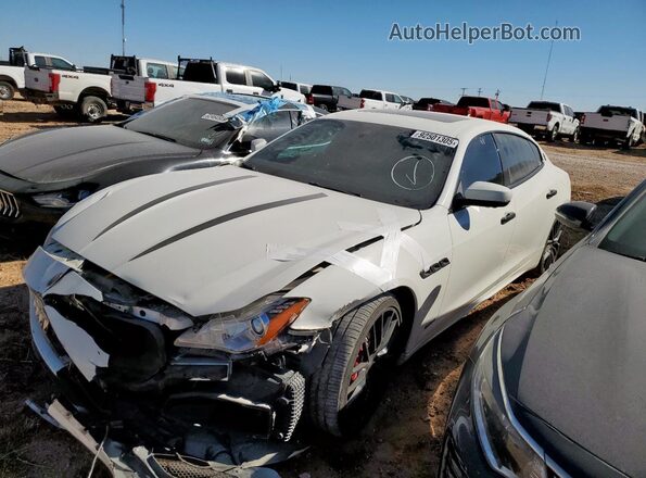 ZAM56PPS5H1228629 2017 MASERATI QUATTROPOR White Przód lewy