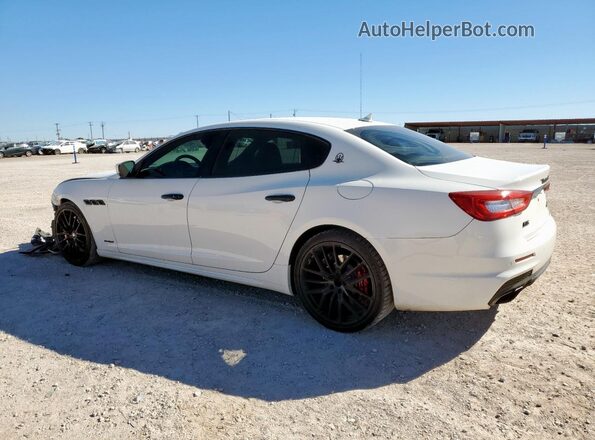 ZAM56PPS5H1228629 2017 MASERATI QUATTROPOR White Tył lewy