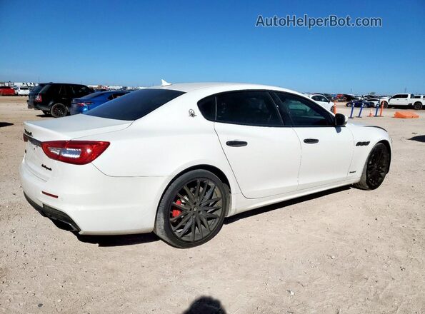 ZAM56PPS5H1228629 2017 MASERATI QUATTROPOR White Tył prawy
