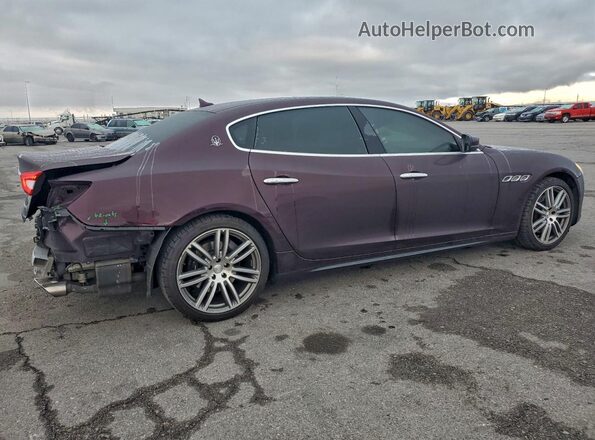 ZAM56RPA3H1211671 2017 MASERATI QUATTROPOR Темно-бордовый Задняя правая четверть