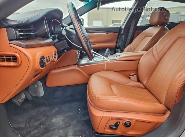 ZAM56RPA5G1190918 2016 MASERATI QUATTROPOR Blue Vista interior delantera