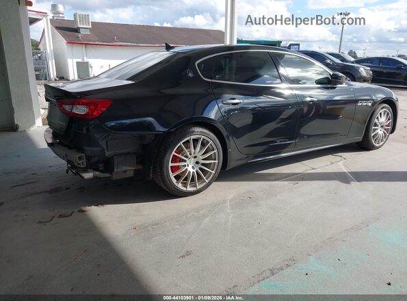 ZAM56RPL3H1224020 2017 MASERATI QUATTROPOR Черный Задняя правая четверть