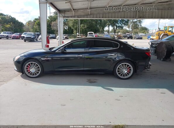 ZAM56RPL3H1224020 2017 MASERATI QUATTROPOR Черный Панорамный вид салона 360°