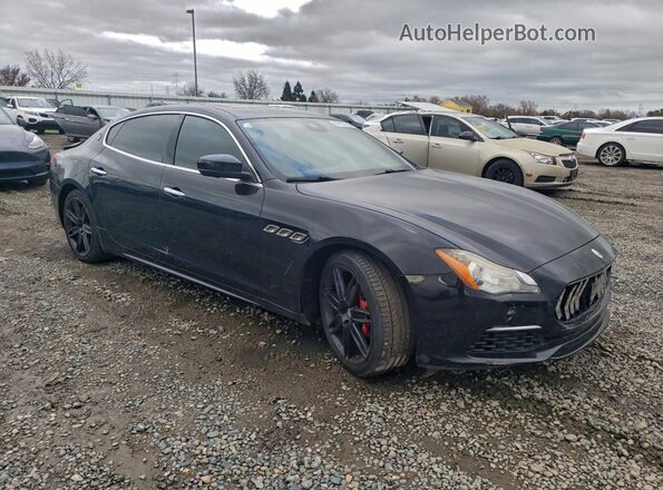 ZAM56RPL8H1229035 2017 MASERATI QUATTROPOR Black Front right