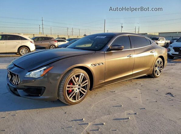 ZAM56RRS5H1233662 2017 MASERATI QUATTROPOR Черный Передняя левая четверть