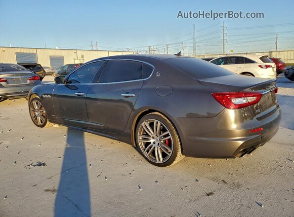 ZAM56RRS5H1233662 2017 MASERATI QUATTROPOR Черный Задняя левая четверть