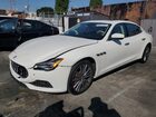2019 Maserati Quattroporte S Белый vin: ZAM56YPA2K1308572