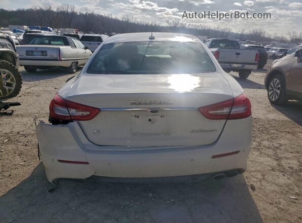 ZAM56YPA6J1283013 2018 MASERATI QUATTROPOR Белый Вид сзади
