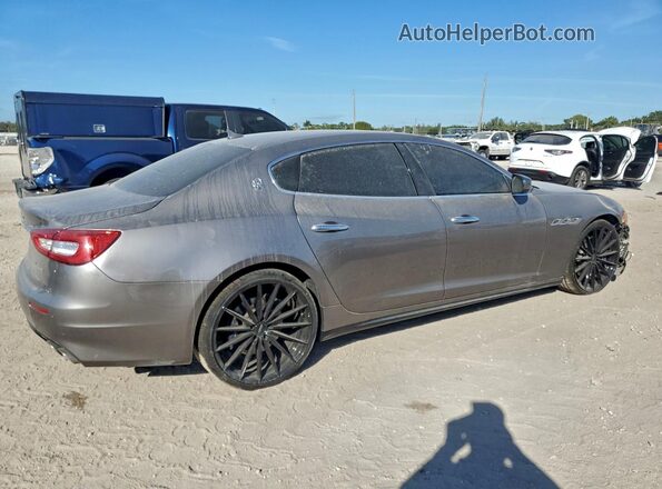 ZAM56YRA2J1290845 2018 MASERATI QUATTROPOR Silver Tył prawy