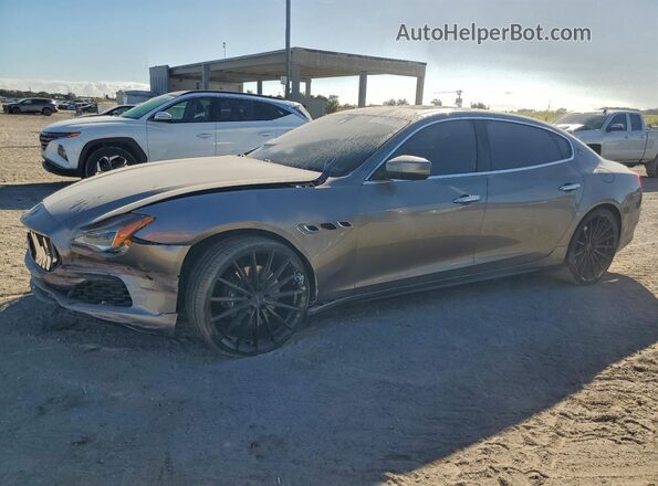 ZAM56YRA2J1290845 2018 MASERATI QUATTROPOR Silver Przód lewy