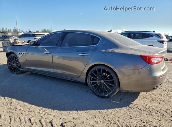 ZAM56YRA2J1290845 2018 MASERATI QUATTROPOR Silver Tył lewy