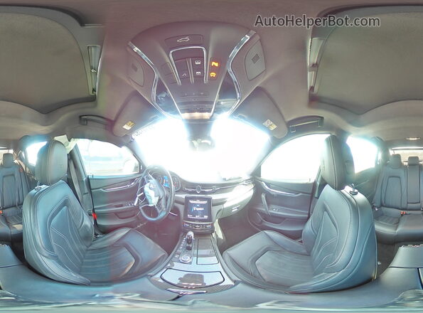 ZAM56YRA2J1290845 2018 MASERATI QUATTROPOR Silver Widok naklejki z numerem VIN