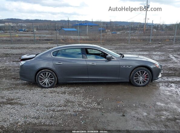 ZAM56YRA2J1295009 2018 MASERATI QUATTROPOR Серый Вид задней части салона