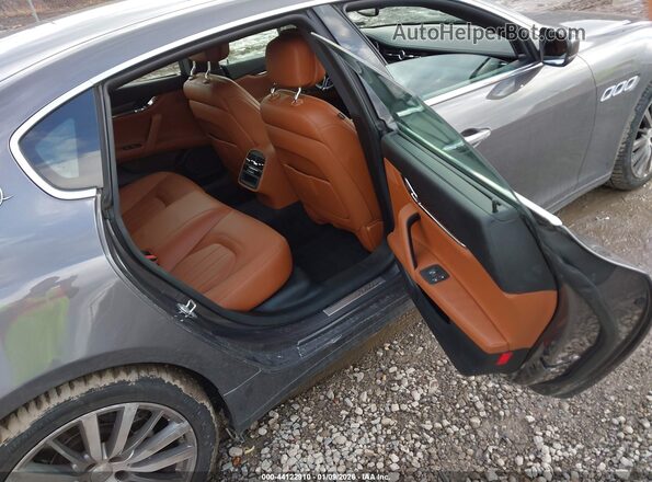ZAM56YRA2J1295009 2018 MASERATI QUATTROPOR Серый Вид наклейки с VIN-кодом