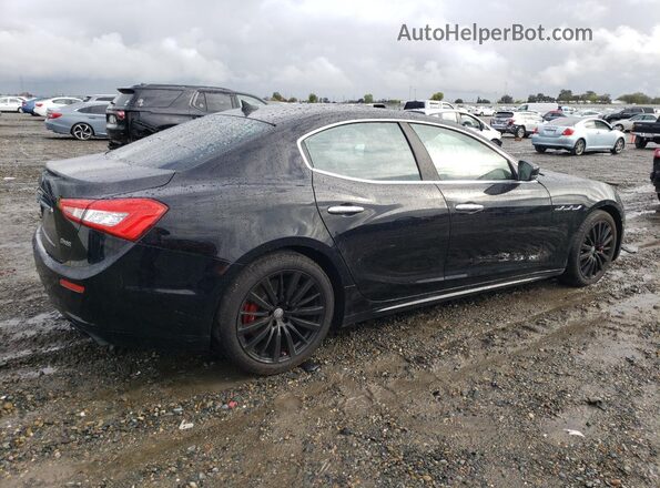 ZAM57RSA1H1240915 2017 MASERATI GHIBLI Black Tył prawy