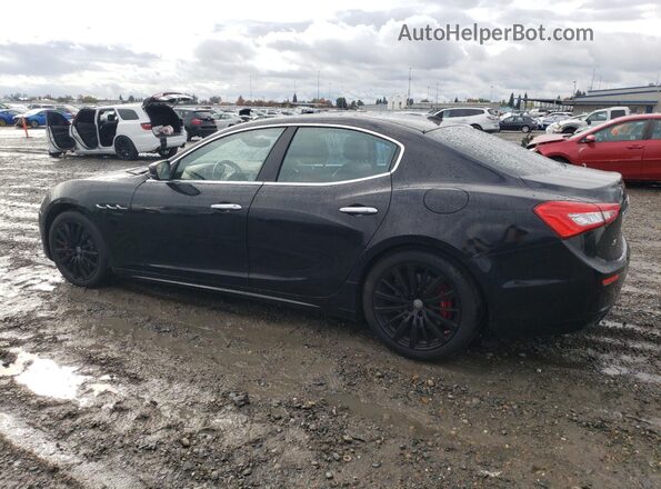 ZAM57RSA1H1240915 2017 MASERATI GHIBLI Black Tył lewy