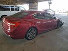 2018 Maserati Ghibli Maroon vin: ZAM57XSA5J1271126
