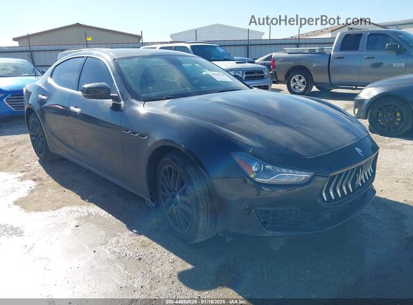 ZAM57XSA5K1315921 2019 MASERATI GHIBLI Черный Передняя правая четверть