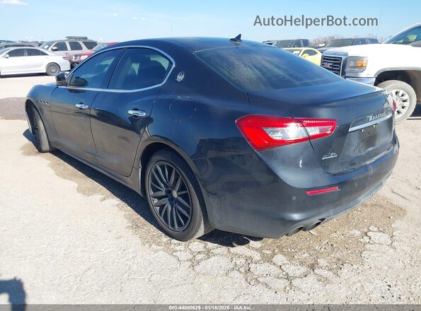 ZAM57XSA5K1315921 2019 MASERATI GHIBLI Черный Задняя левая четверть