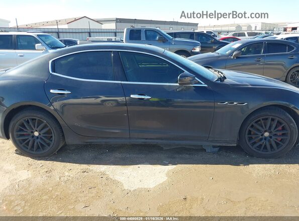 ZAM57XSA5K1315921 2019 MASERATI GHIBLI Черный Вид задней части салона