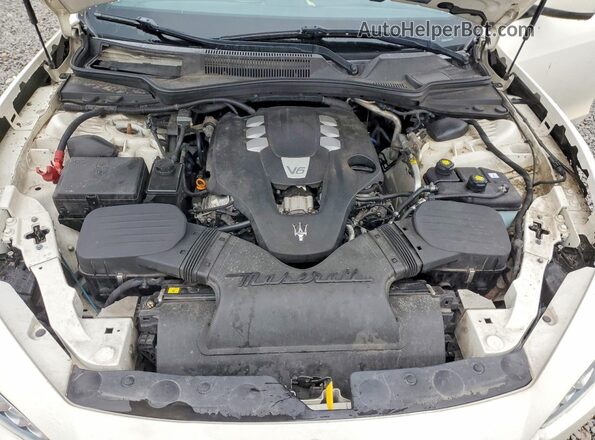 ZAM57XSA6G1187177 2016 MASERATI GHIBLI White Rear interior view