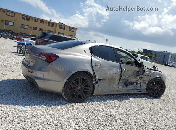 ZAM57XSA7N1391077 2022 MASERATI GHIBLI Gray Trasero derecho