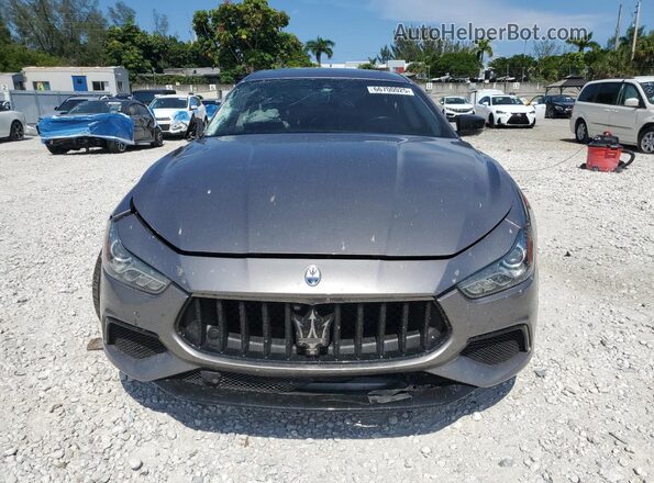 ZAM57XSA7N1391077 2022 MASERATI GHIBLI Gray Vista frontal