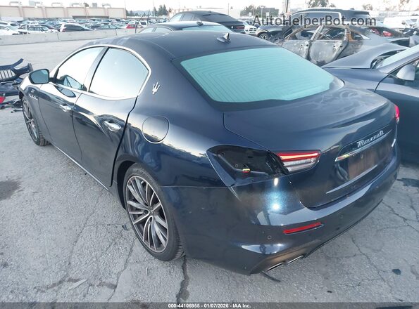 ZAM57XSA8N1388933 2022 MASERATI GHIBLI Dark Blue Задняя левая четверть