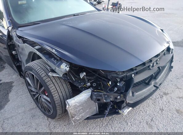 ZAM57XSA8N1388933 2022 MASERATI GHIBLI Dark Blue Вид спереди