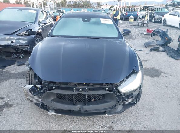 ZAM57XSA8N1388933 2022 MASERATI GHIBLI Dark Blue Вид задней части салона