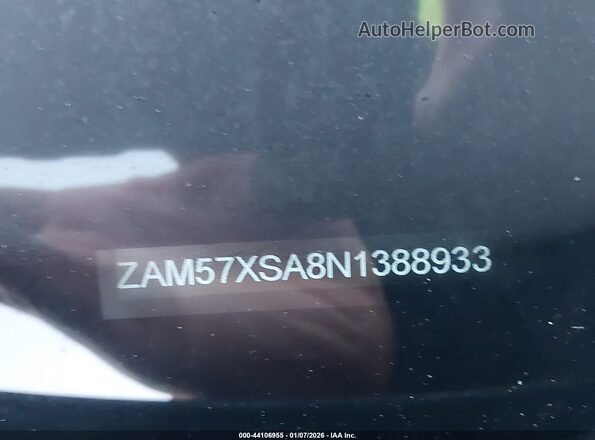 ZAM57XSA8N1388933 2022 MASERATI GHIBLI Dark Blue Вид подкапотного пространства