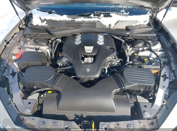 ZAM57XSAXK1320810 2019 MASERATI GHIBLI Серый Вид сзади