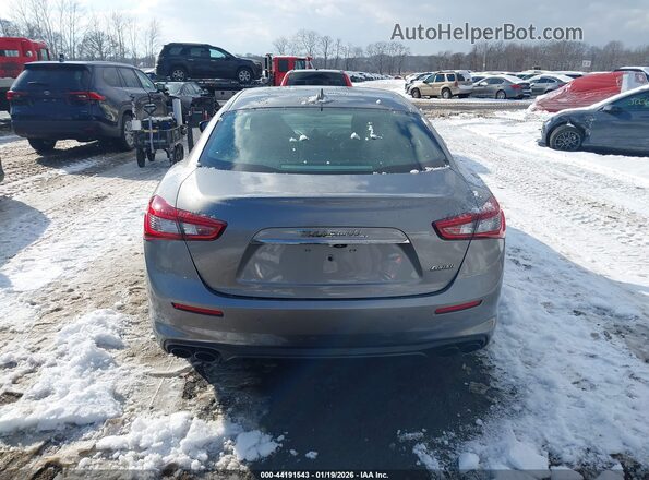 ZAM57XSAXK1320810 2019 MASERATI GHIBLI Серый 