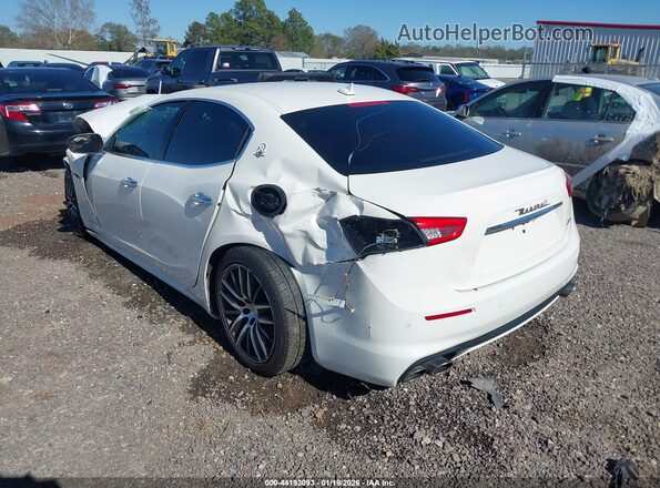 ZAM57XSL2K1309902 2019 MASERATI GHIBLI Белый Задняя левая четверть