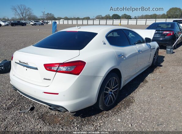 ZAM57XSL2K1309902 2019 MASERATI GHIBLI Белый Задняя правая четверть