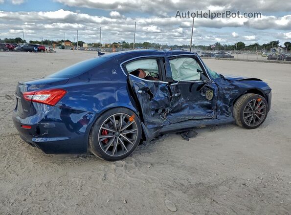 ZAM57YSA6L1352631 2020 MASERATI GHIBLI Синий Задняя правая четверть