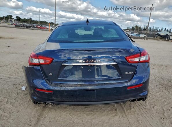 ZAM57YSA6L1352631 2020 MASERATI GHIBLI Синий Вид сзади