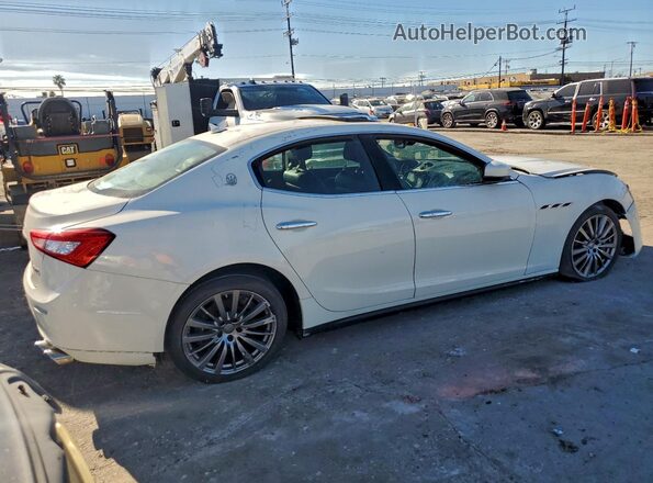 ZAM57YSA8J1300480 2018 MASERATI GHIBLI Белый Задняя правая четверть