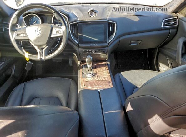 ZAM57YSA8J1300480 2018 MASERATI GHIBLI Белый Вид панели приборов